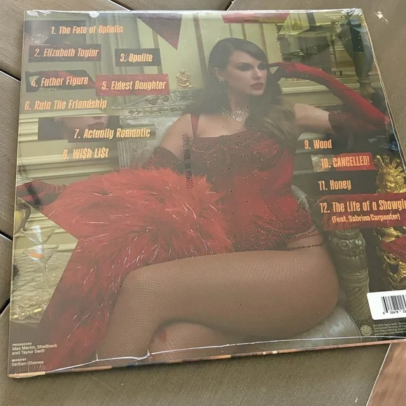 The Life of a Showgirl ‘Baby, That's Show Business’ Vinyl Lovely Bouquet Golden
